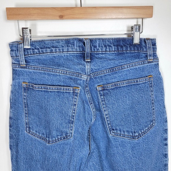 Abercrombie & Fitch The 90's Straight Ultra High Rise Size 29/8R Distressed - Picture 4 of 8